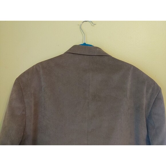 CHAPS Corduroy Brown Blazer 46R Sport Coat Blazer Jacket Men 2 Button Mint MC - Picture 11 of 12